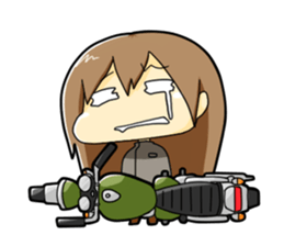 Girl's Rider sticker #5733810