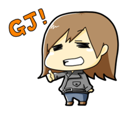 Girl's Rider sticker #5733818