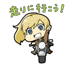 Girl's Rider sticker #5733822