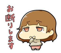 Girl's Rider sticker #5733824