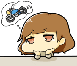 Girl's Rider sticker #5733827