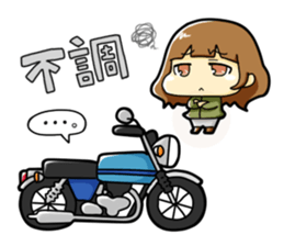 Girl's Rider sticker #5733831