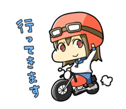 Girl's Rider sticker #5733834