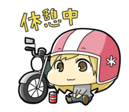 Girl's Rider sticker #5733835