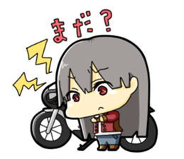 Girl's Rider sticker #5733840