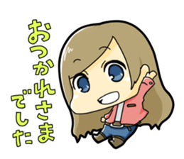 Girl's Rider sticker #5733843