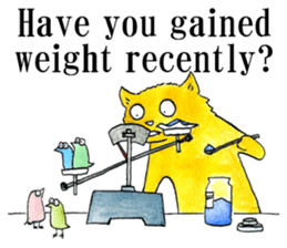 Greeting in Animal's State(English) sticker #5734080