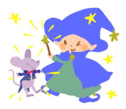 Fairy tales girl sticker #5734238