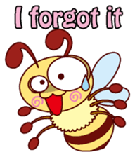 Little Bee English version sticker #5734328