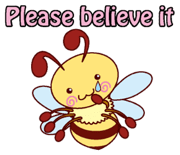 Little Bee English version sticker #5734330