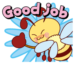 Little Bee English version sticker #5734350