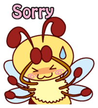 Little Bee English version sticker #5734352