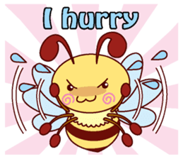 Little Bee English version sticker #5734362