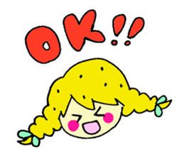 yuzuchan and pannda sticker #5734764
