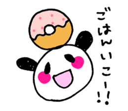 yuzuchan and pannda sticker #5734768