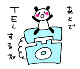 yuzuchan and pannda sticker #5734771