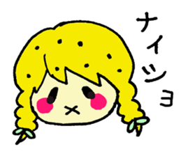 yuzuchan and pannda sticker #5734773