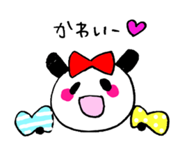 yuzuchan and pannda sticker #5734776