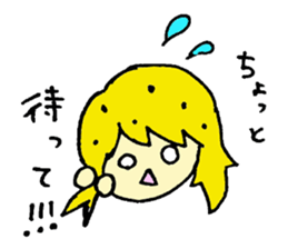 yuzuchan and pannda sticker #5734786