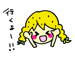 yuzuchan and pannda sticker #5734799