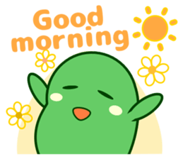 Mamesuke the Edamame Sticker sticker #5734804