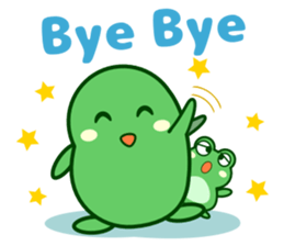 Mamesuke the Edamame Sticker sticker #5734811