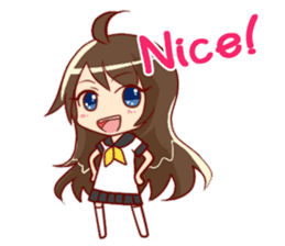 Student council president English sticker #5734886