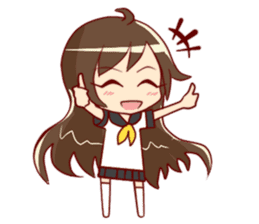 Student council president English sticker #5734895