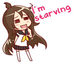 Student council president English sticker #5734918
