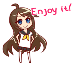 Student council president English sticker #5734920