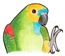 Wonderful birds 2 sticker #5734929