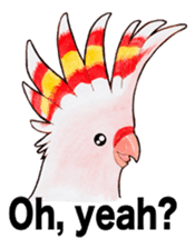 Wonderful birds 2 sticker #5734935