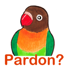 Wonderful birds 2 sticker #5734940