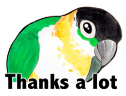 Wonderful birds 2 sticker #5734949