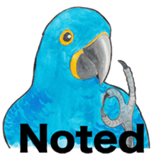 Wonderful birds 2 sticker #5734962