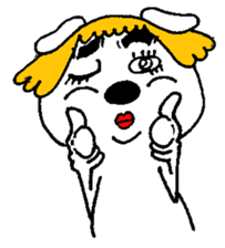 Perm Dog sticker #5734964