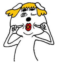 Perm Dog sticker #5734966