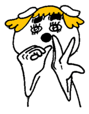 Perm Dog sticker #5734968