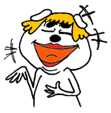 Perm Dog sticker #5734971