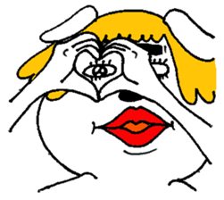 Perm Dog sticker #5734974