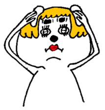 Perm Dog sticker #5734977