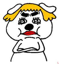 Perm Dog sticker #5734993