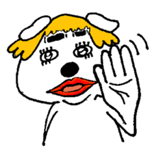 Perm Dog sticker #5734997