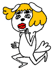 Perm Dog sticker #5734998