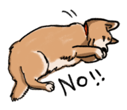 Nana-chan the shiba-inu sticker #5735204
