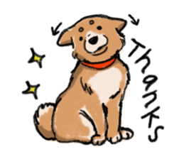 Nana-chan the shiba-inu sticker #5735205