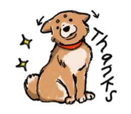 Nana-chan the shiba-inu sticker #5735205
