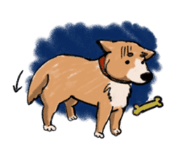 Nana-chan the shiba-inu sticker #5735212