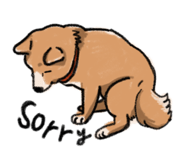 Nana-chan the shiba-inu sticker #5735215