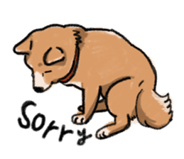 Nana-chan the shiba-inu sticker #5735215